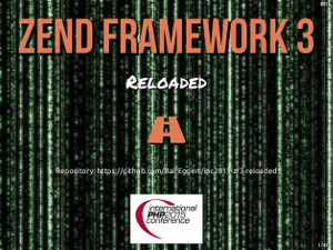 Zend Framework 3 Reloaded